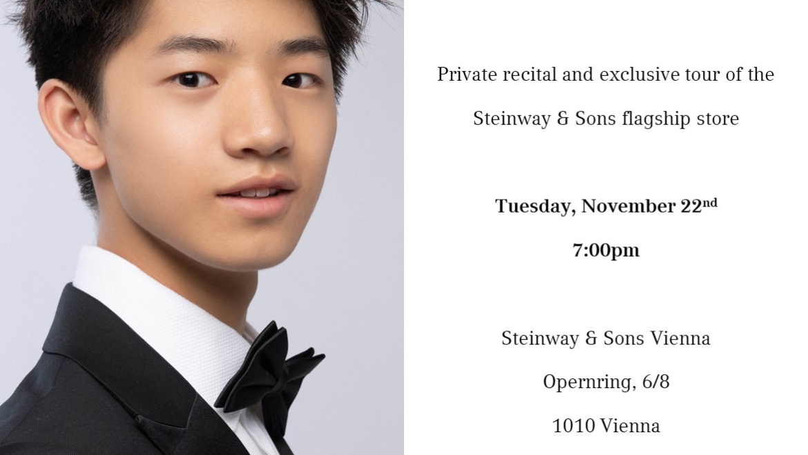 Paul Ji Shines in Intimate Recital at Steinway Vienna